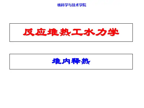 核反应堆热工分析(热工部分)