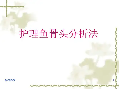 护理文书鱼骨图分析法ppt参考文件