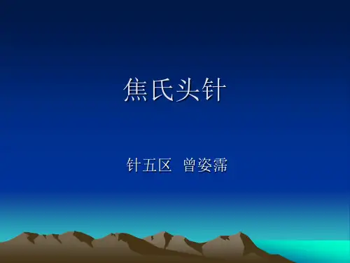 焦氏头针