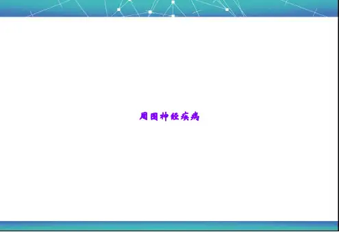 周围神经疾病
