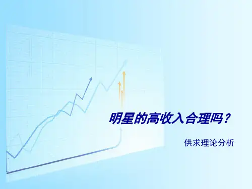 明星的高收入合理吗