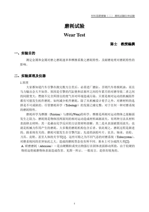 磨耗试验
