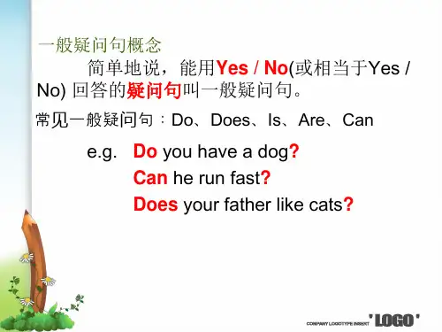 一般疑问句讲解
