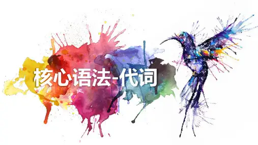 中考英语代词复习(共43张PPT)
