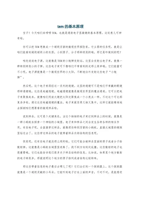 tem的基本原理