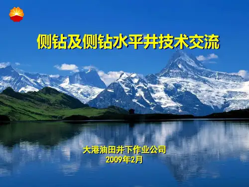 作业公司侧钻、侧钻水平井技术介绍(终)