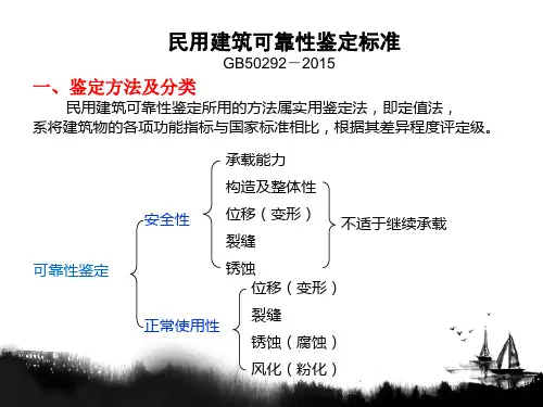 民用建筑可靠性鉴定标准