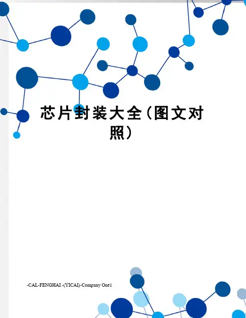 芯片封装大全(图文对照)