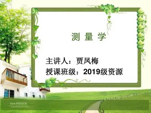 测量学第一章-PPT精品文档91页