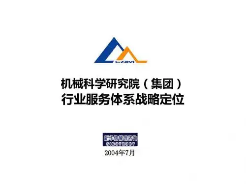 行业服务体系战略定位060.