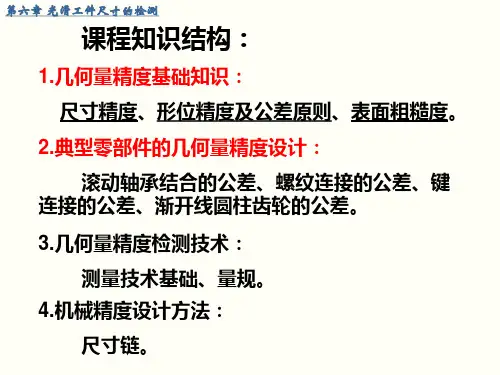 光滑极限量规的检测
