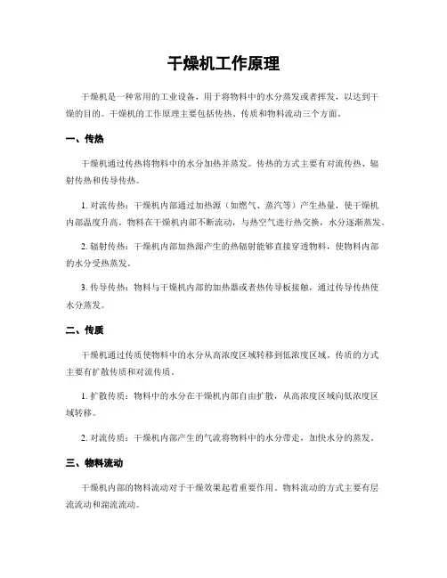 干燥机工作原理