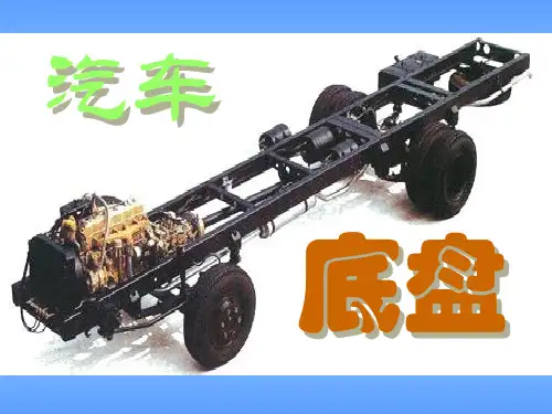 汽车底盘ppt