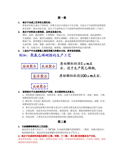 高分子合成工艺学
