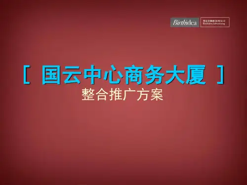 博思堂广州市国云中心商务大厦项目整合推广方案