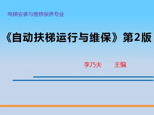 认识自动扶梯和自动人行道