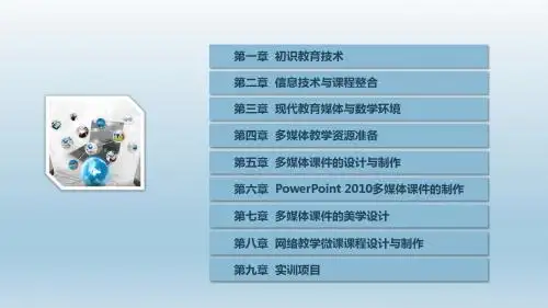 现代教育技术第二章  信息技术与课程整合