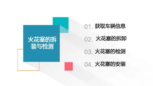火花塞的拆装与检测优质课件PPT