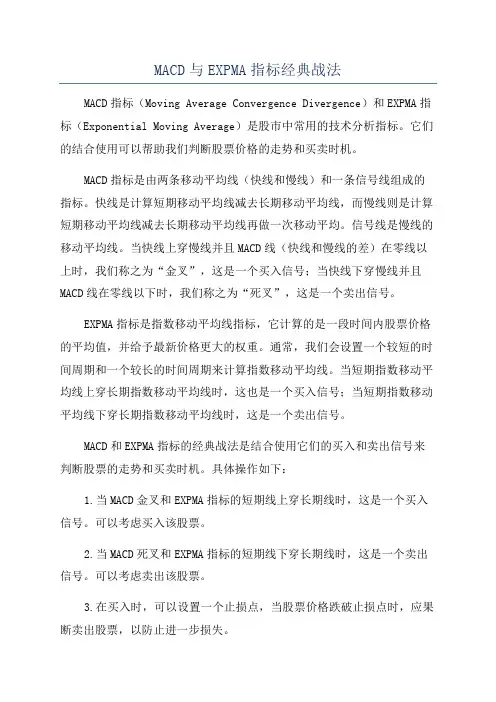 MACD与EXPMA指标经典战法