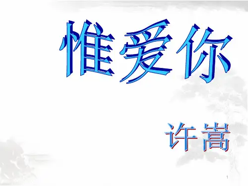 许嵩文稿1