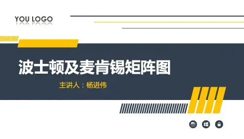 波士顿及麦肯锡矩阵图