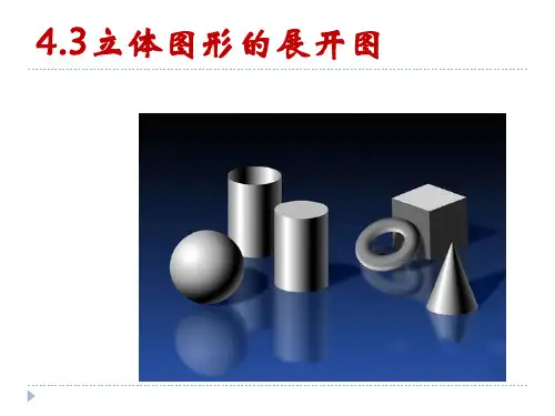 华师大版七年级上册立体图形的表面展开图课件