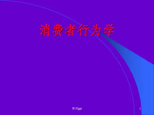 消费者的购买与购买行为