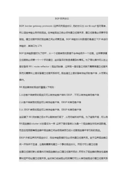BGP协议