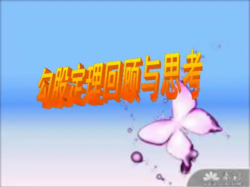 第一章勾股定理知识点总结