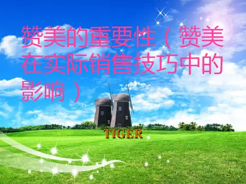 赞美的重要性(心态训练),让你学会拍马屁