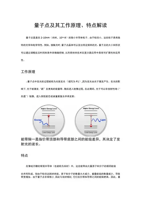 量子点及其工作原理