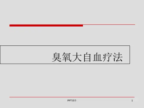 臭氧大自血  ppt课件