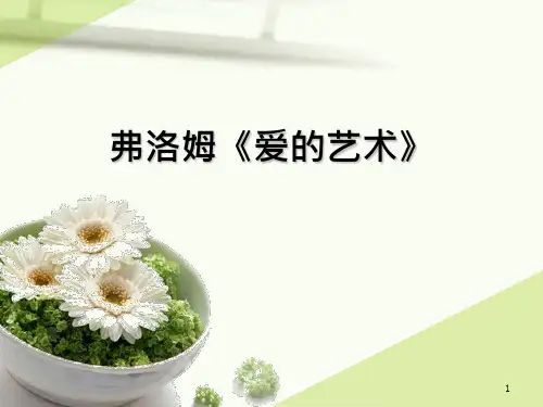 弗洛姆《爱的艺术》ppt课件
