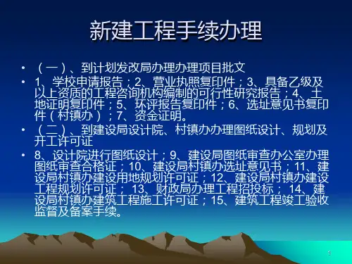 建筑工程施工管理 PPT课件