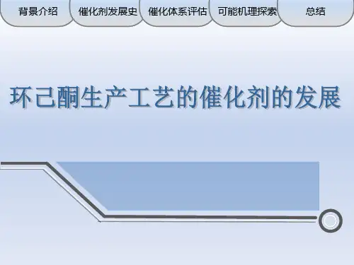 环己酮生产工艺的催化剂