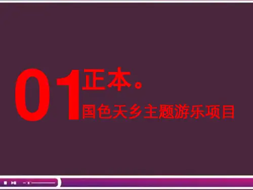 成都国色天乡推广执行案旅游地产典范