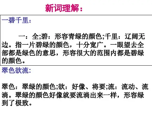长江作业本答案