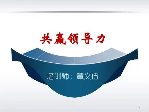 章义伍 共赢领导力20150530-31