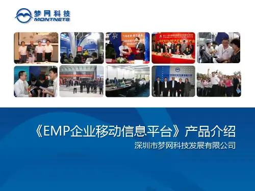 EMP企业移动信息平台介绍(2012)