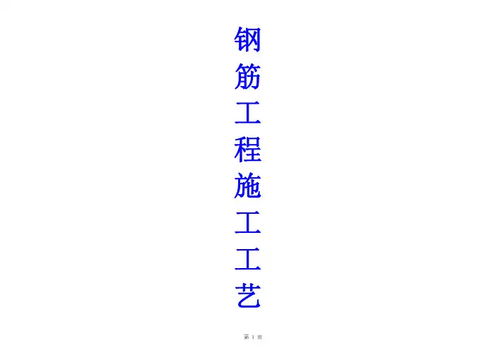 钢筋工程施工工艺图文讲解
