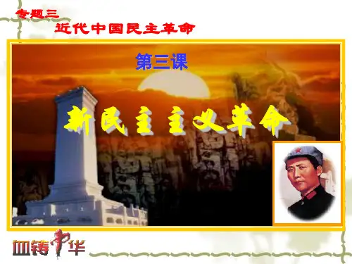 第三节 新民主主义革命_PPT课件