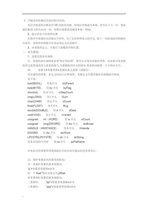 C语言变量命名规则