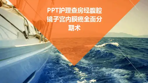 PPT护理查房经腹腔镜子宫内膜癌全面分期术