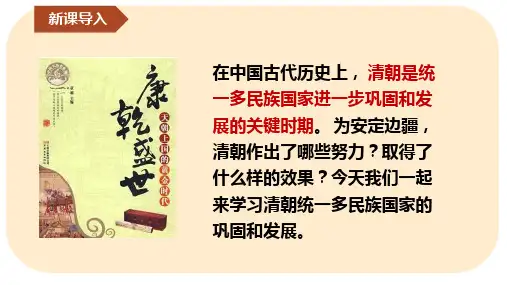 第18课  统一多民族国家的巩固和发展  课件(28张PPT)   2025统编版历史七年级下学期