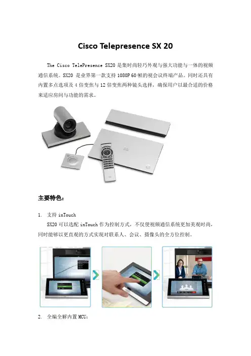SX20 产品简介