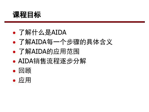 AIDA销售法则
