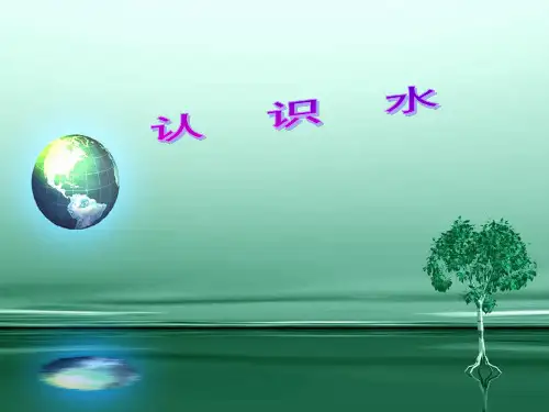 二年级下册科学课件第二章第11节《认识水》2｜人教版 (共13张PPT)