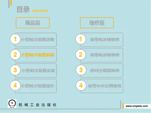 小 型 制 冷 装 置.项目二ppt