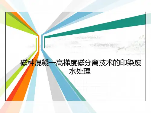 磁种混凝-高梯度磁分离技术