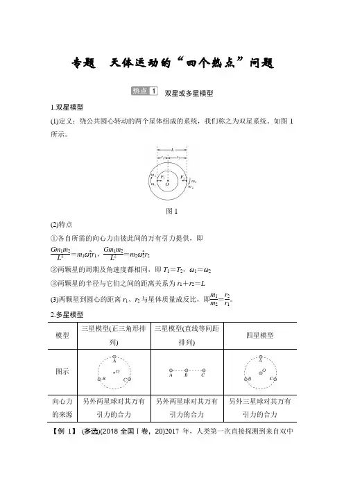 专题 天体运动的“四个热点”问题